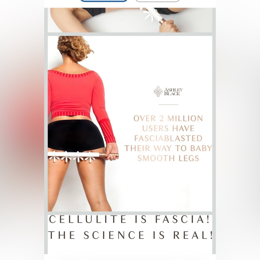 Fascia Blaster Tool by Ashley Black, 4 Claw Anti Cellulite Tissue Massager